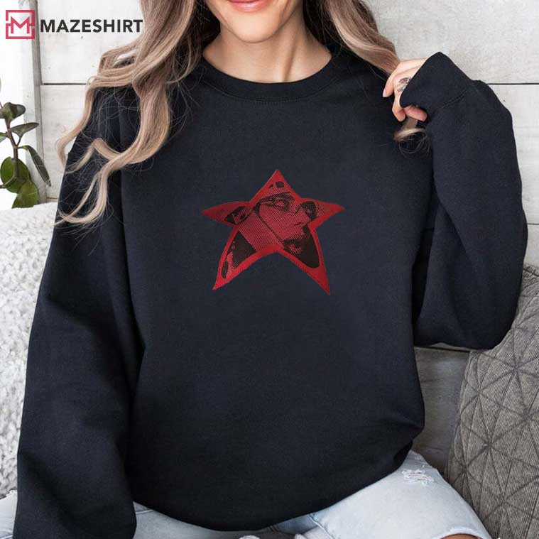 Billie Eilish Music Fan Gift Embroidered Sweatshirt Billie Eilish Music Fan Gift Embroidered Sweatshirt