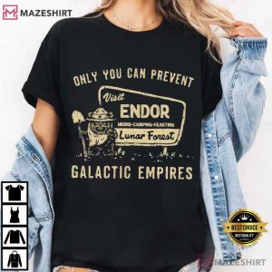 Ewok Star Wars Endor National Park T Shirt (2)