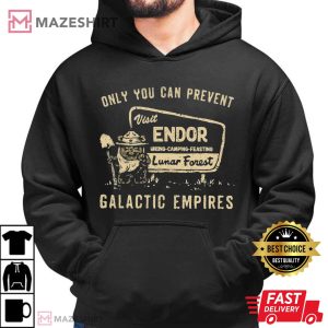 Ewok Star Wars Endor National Park T Shirt (3)