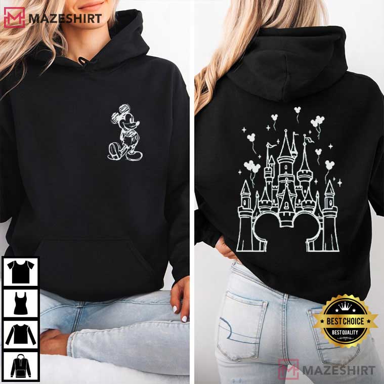Mickey Castle Magic Kingdom Disney Trip T-Shirt
