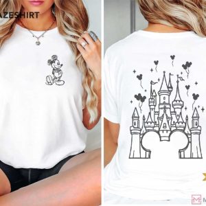 Mickey Castle Magic Kingdom Disney Trip T-Shirt