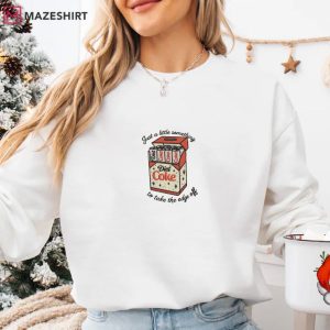 Diet Coke Caffeine Addiction Meme Embroidered Sweatshirt (2)