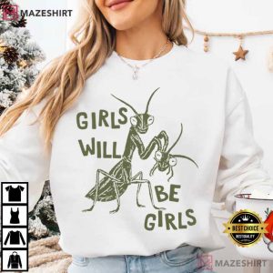 Girls Will Be Girls Resist Feminist T Shirt (4)