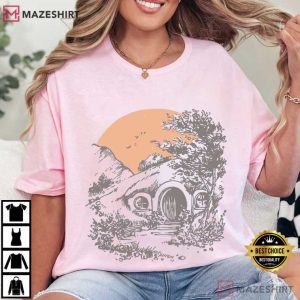Lord Of The Rings Hobbit Shire Vintage T Shirt (2)