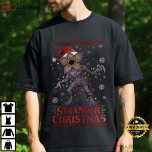 Stranger Christmas Merry Upside Down Xmas Jumper T-Shirt