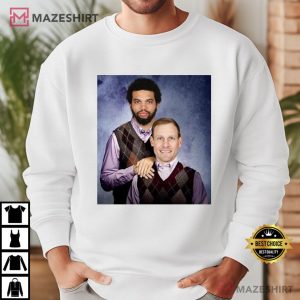 Caleb Williams Ben Johnson Football Step Brothers T Shirt (3)