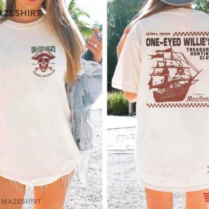 One Eyed Willie's Treasure Hunt Movie T Shirt (2)