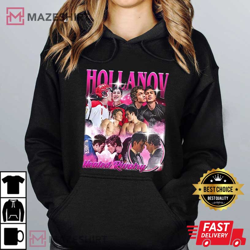Hollanov Hockey Romance Heated Rivalry Vintage T-Shirt Hollanov Hockey Romance Heated Rivalry Vintage T-Shirt