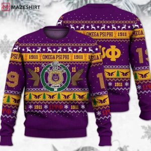Omega Psi Phi Sobat Ugly Christmas Sweater (3)