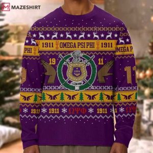 Omega Psi Phi Sobat Ugly Christmas Sweater
