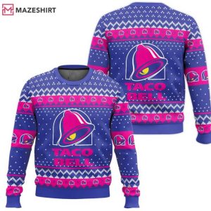Taco Bell Junk Food Holiday Christmas Ugly Sweater