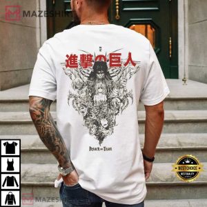 Anime Attack On Titan Eren Yeager T-Shirt