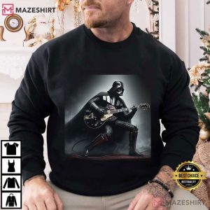 Darth Vader Guitar Rock Star Sci Fi Movie T Shirt (4)