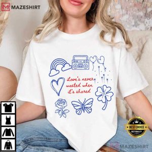 Olivia Dean Love’s Never Wasted Soulful Music T Shirt (1)