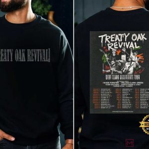 Treaty Oak Revival Tour Country Band Fan Merch T-Shirt