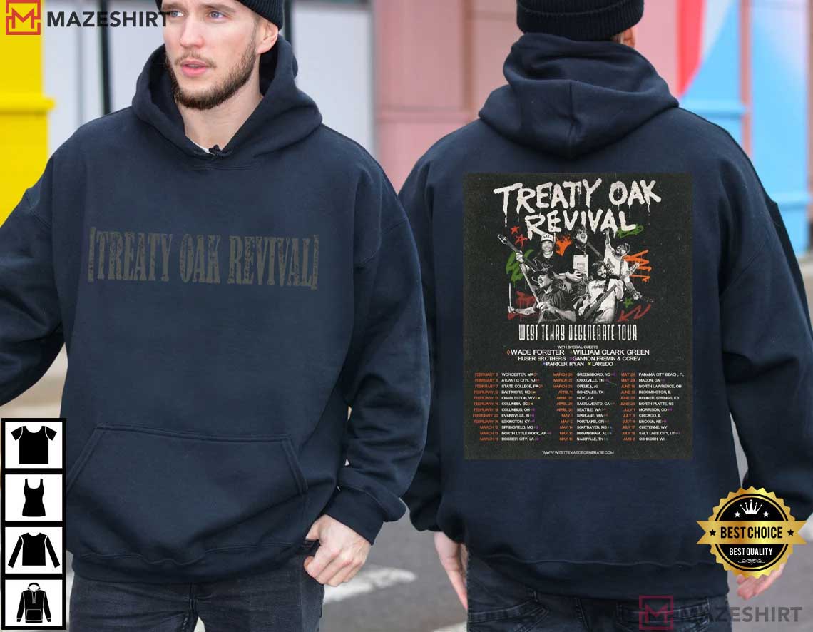 Treaty Oak Revival Tour Country Band Fan Merch T-Shirt Treaty Oak Revival Tour Country Band Fan Merch T-Shirt