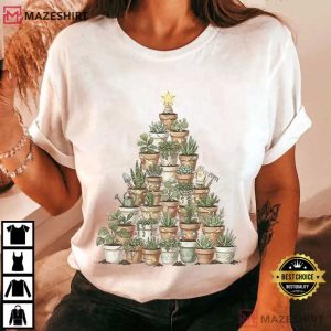 Christmas Plant Tree Gardener Holiday T-Shirt
