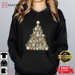 Christmas Plant Tree Gardener Holiday T Shirt (3)