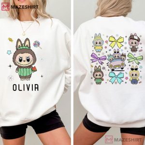 Labubu Cute Monster Bunny Doll Graphic Custom T Shirt (2)