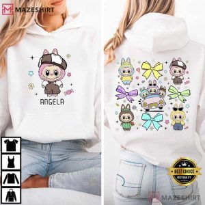 Labubu Cute Monster Bunny Doll Graphic Custom T Shirt (3)