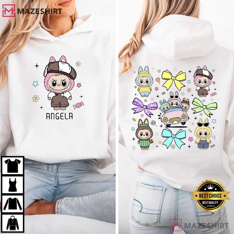 Labubu Cute Monster Bunny Doll Graphic Custom T-Shirt Labubu Cute Monster Bunny Doll Graphic Custom T-Shirt