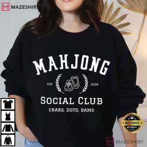 Mahjong Social Club Est 2026 T Shirt (4)