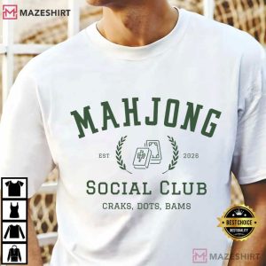 Mahjong Social Club Est 2026 T-Shirt
