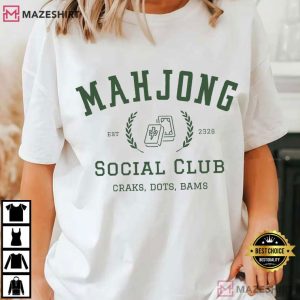 Mahjong Social Club Est 2026 T Shirt (2)