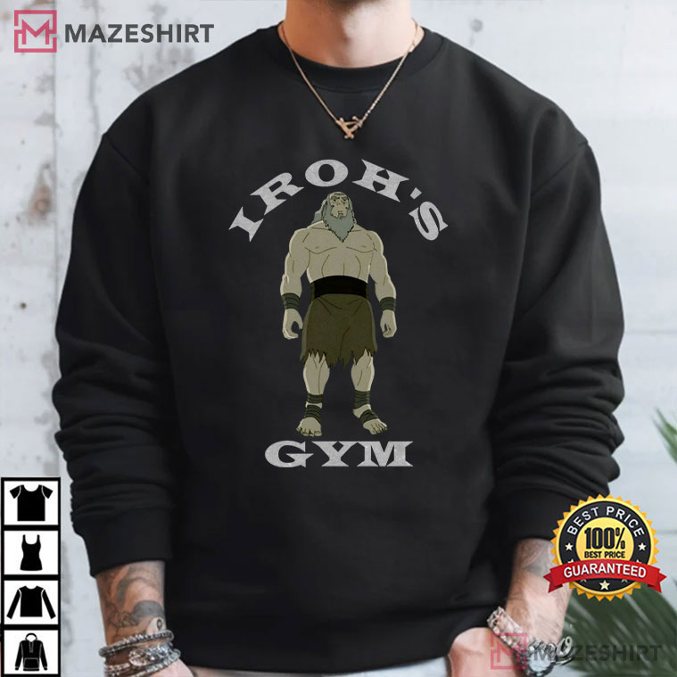 Avatar The Last Airbender Iroh Gym Movie T-Shirt Avatar The Last Airbender Iroh Gym Movie T-Shirt