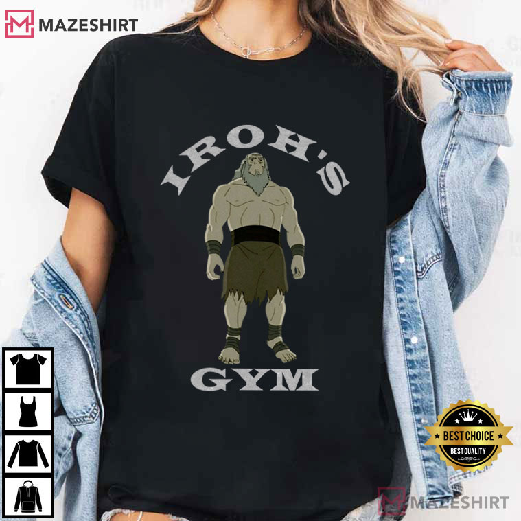 Avatar The Last Airbender Iroh Gym Movie T-Shirt Avatar The Last Airbender Iroh Gym Movie T-Shirt
