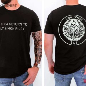 Call Of Duty Simp Task Force 141 Logo T-Shirt