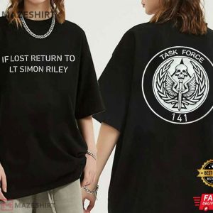 Call Of Duty Simp Task Force 141 Logo T Shirt (3)