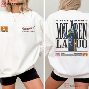 McLaren Lando Norris F1 Champion 2025 Merch T Shirt (4)