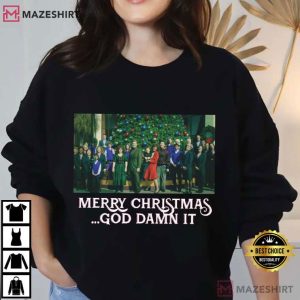 The Righteous Gemstones Merry Christmas God Damn It T Shirt (4)