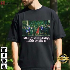 The Righteous Gemstones Merry Christmas God Damn It T-Shirt