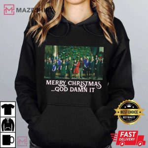 The Righteous Gemstones Merry Christmas God Damn It T Shirt (3)