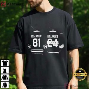 Heated Rivalry Vintage Hollander Rozanov Queer Hockey T-Shirt