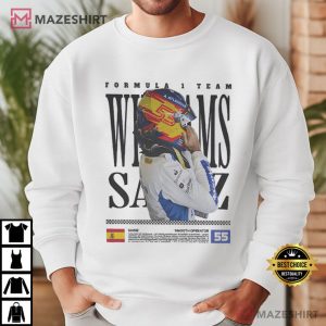 Carlos Sainz F1 Racing Vintage Motorsport T Shirt (4)