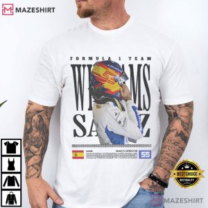 Carlos Sainz F1 Racing Vintage Motorsport T Shirt (1)