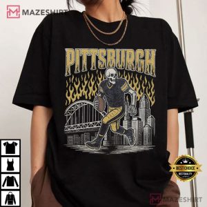 Pittsburgh Steelers Football Vintage Retro NFL T Shirt (2)