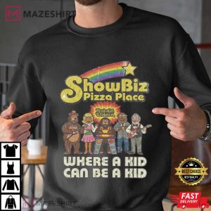 ShowBiz Pizza Place Rock Afire Explosion Band T Shirt (1)
