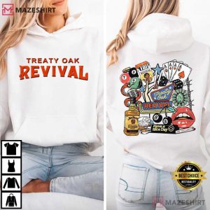 Treaty Oak Revival Jim Beam Collage Rock Band T Shirt (4)