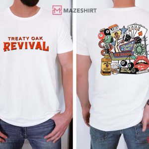 Treaty Oak Revival Jim Beam Collage Rock Band T Shirt (1)