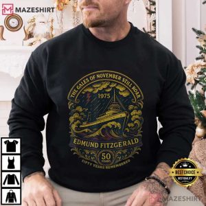 Edmund Fitzgerald Shipwreck Anniversary T Shirt (4)