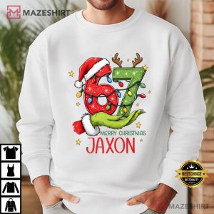 Six Seven 6 7 Christmas Personalised Children T Shirt (4)