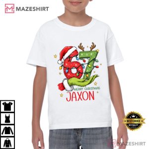 Six Seven 6 7 Christmas Personalised Children T Shirt (1)