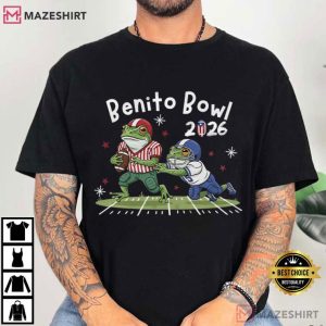 Benito Bowl Boricua Football Game Day T Shirt (1)