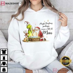 Grinch And Santa Christian Christmas Funny T Shirt (3)