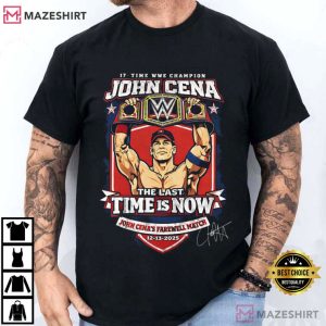 John Cena's Farewell Tour Match In Washington WWE T Shirt (1)