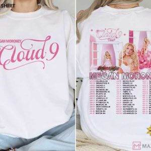 Megan Moroney Cloud 9 Tour Music Album T Shirt (2)